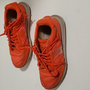 Saucony Jazz Vizier Athletic Sneakers, Red/Orange size 8, worn